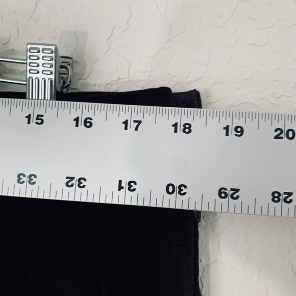 NWT‎ Frances Valentine Lucy Pant Black Velvet Japanese Stretch Women 14 Luxury - Picture 6 of 9